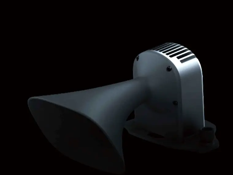 The PMP02 megaphone